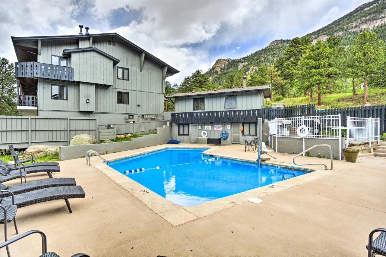 Cozy Condo On Fall River - 1 Mile To Rmnp Gate! เอสเทสพาร์ค ภายนอก รูปภาพ